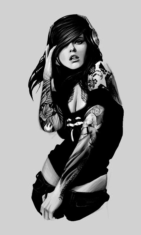 Музыкальная девочка обои