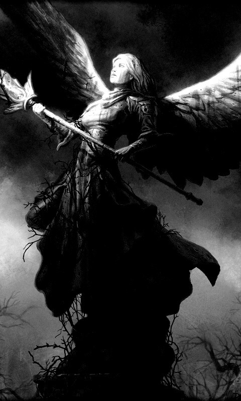 Ангел с мечом обои