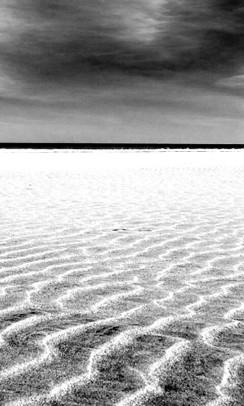 Пустыня на фоне моря обои