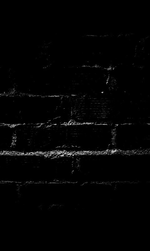 Затемненная кирпичная стена обои