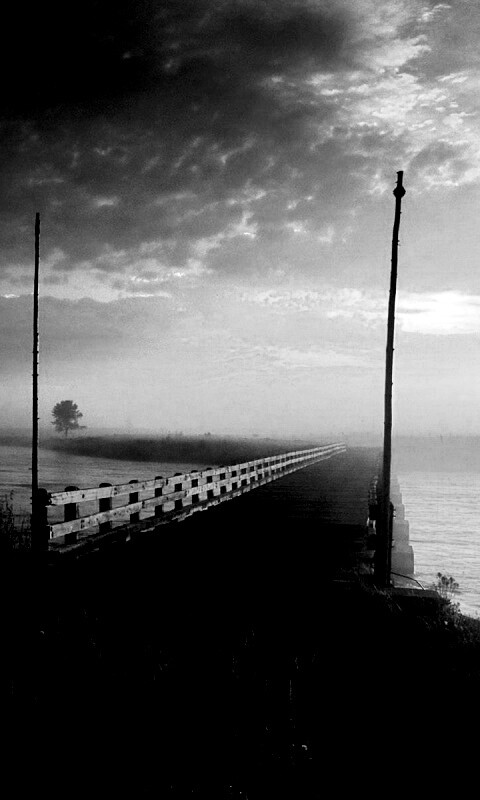 Деревянный мост обои