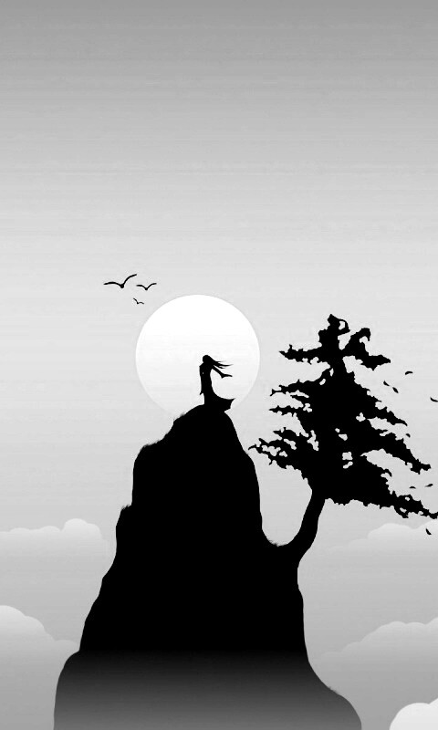 Одна на вершине обои