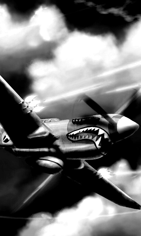 Истребитель акула обои