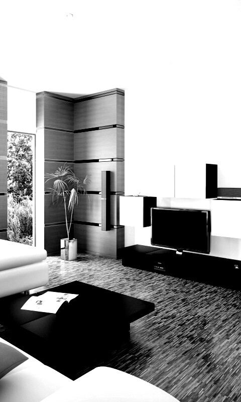 Дизайн гостиной обои