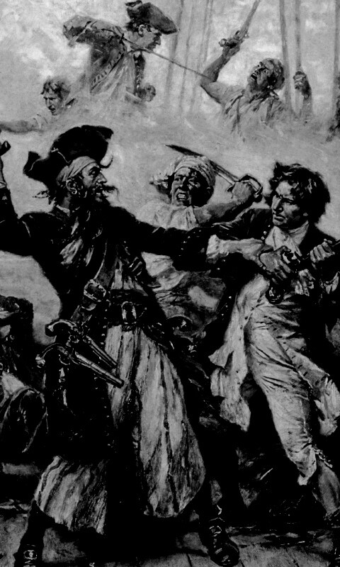 Бой с пиратами обои