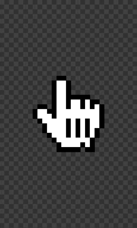 Курсор на синем фоне обои