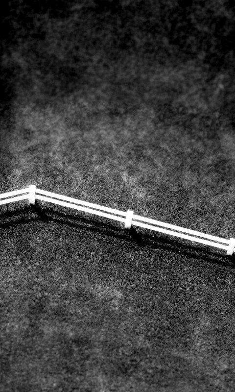 Белый заборчик обои