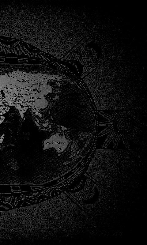 Карта мира на черепахе обои