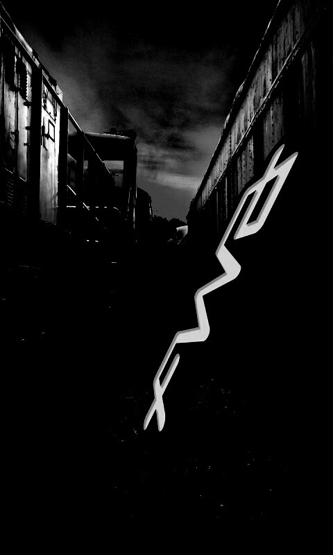 Упавшая вывеска обои