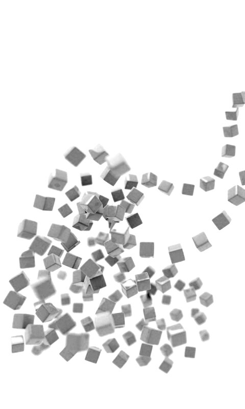 Сердце из кубиков обои