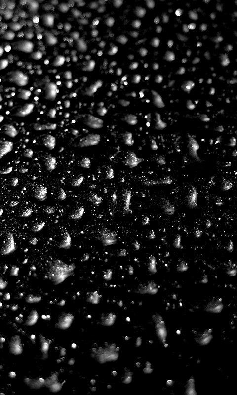 Вода собирается в капли обои