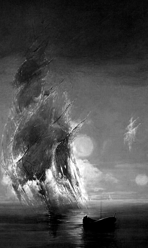 Призрачный парусник обои