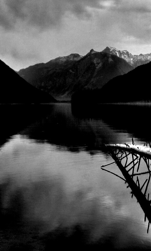 Горное озеро обои