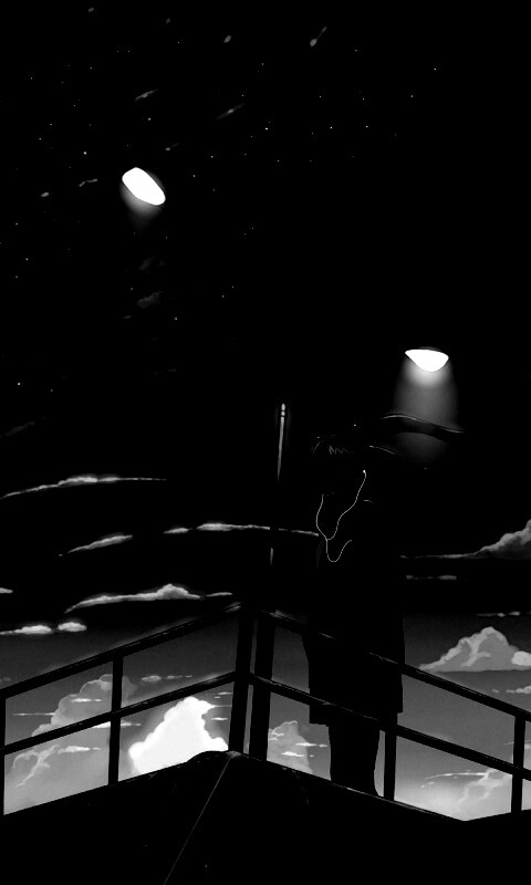 Под фонарем обои