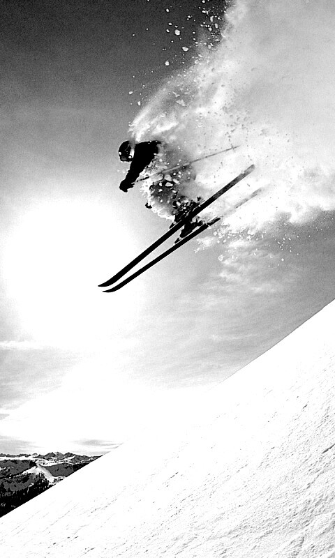 Горнолыжник обои