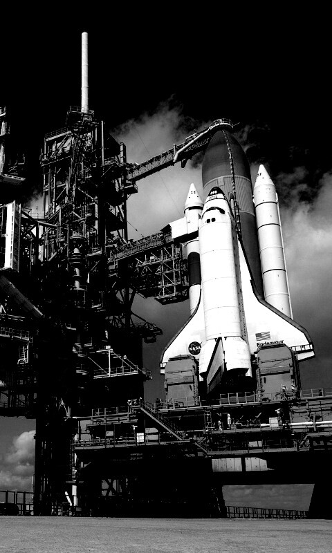 Шаттл на старте обои