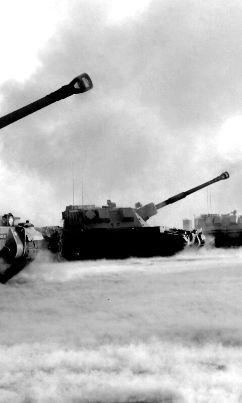 Британская самоходная артиллериская установка обои