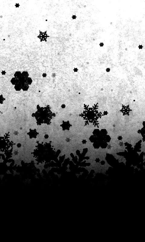 Черный снег обои