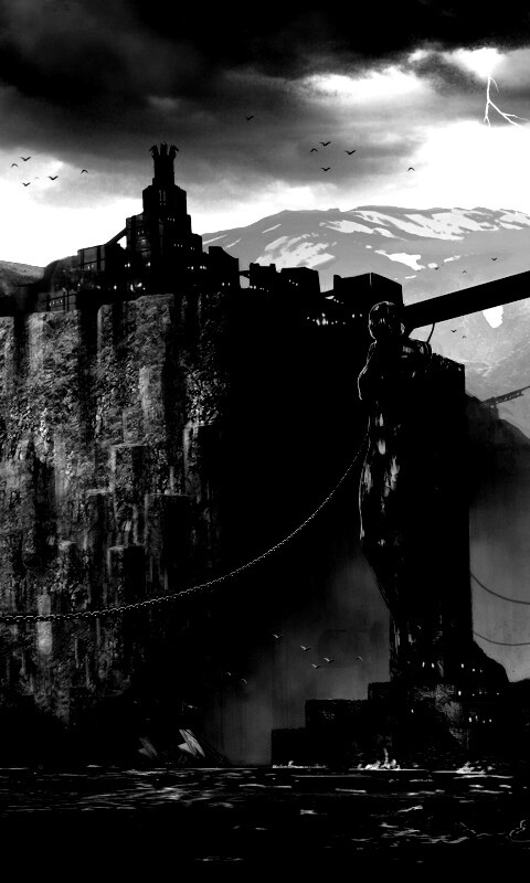 Концепт арт из Dragon Age 2 обои