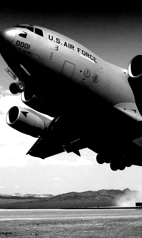 Транспортный самолет воздушных сил США обои