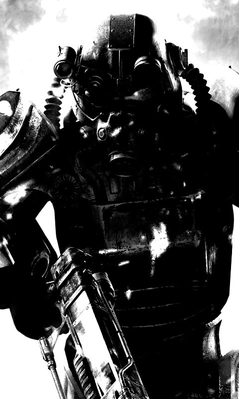 Солдат Братства Стали обои