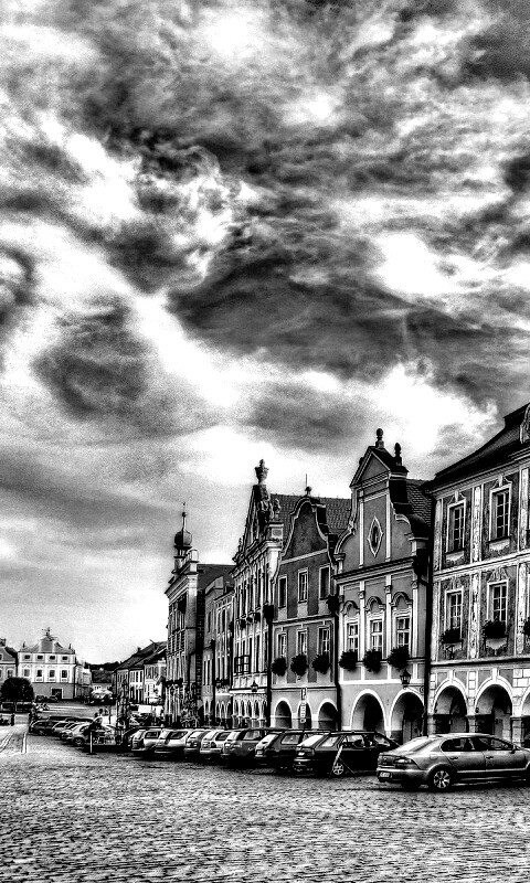 Домики в Чехии обои