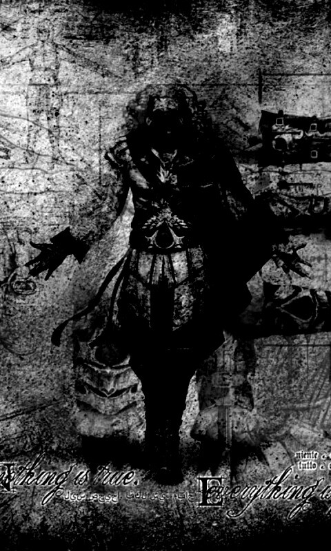 Гравюра Assasins Creed обои