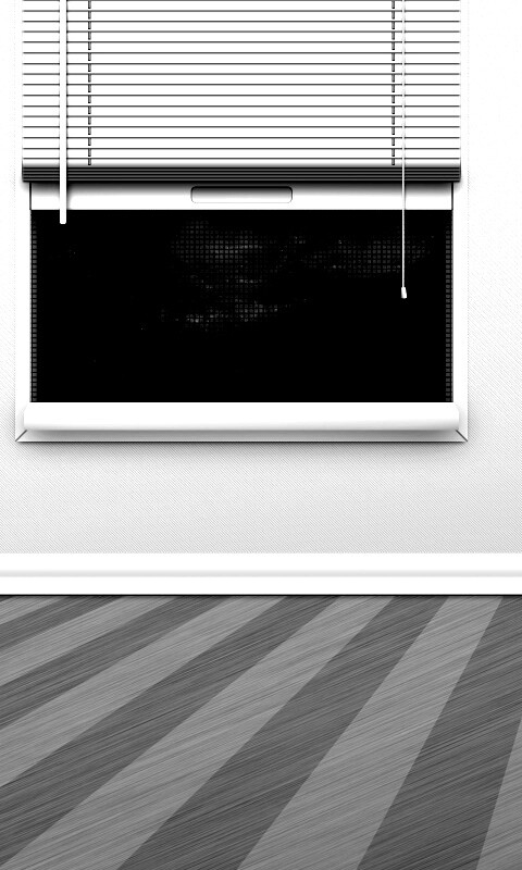 Полосатый пол и стечатое окно обои