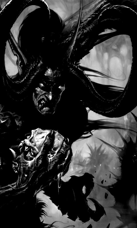 Иллидан из WoW BC обои