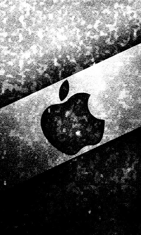 Камуфляжный логотип Эпл обои