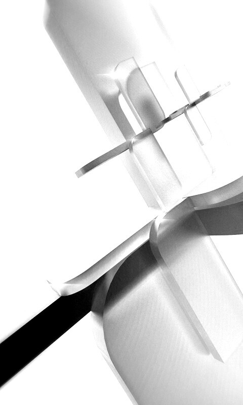 Абстракция из полупрозрачных фигур обои