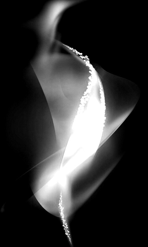 Светящаяся вертикальная волна обои