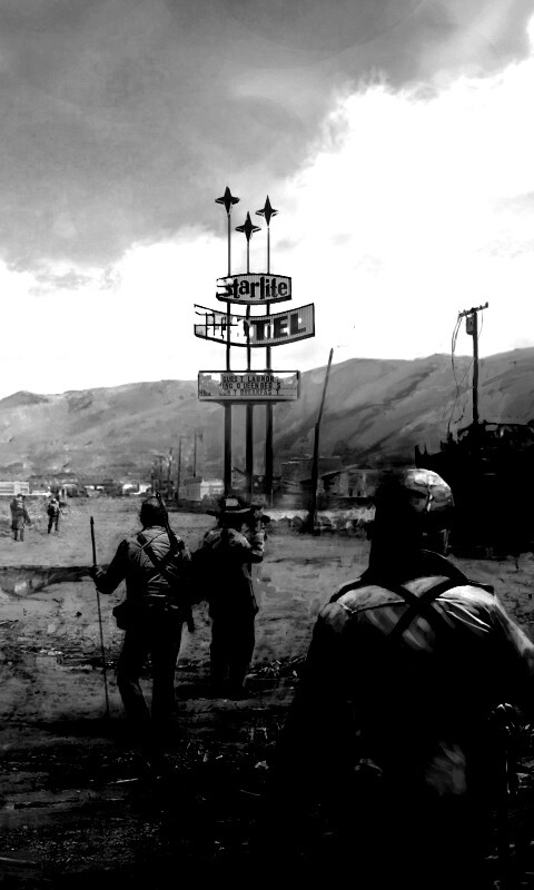 Постапокалиптический вид обои