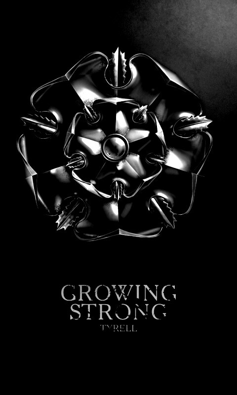 Металлический герб Тиреллов обои