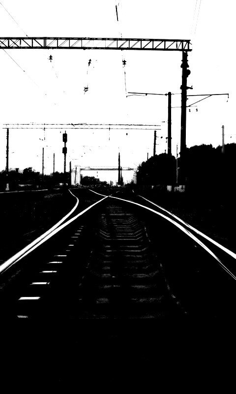 Железнодорожные пути обои