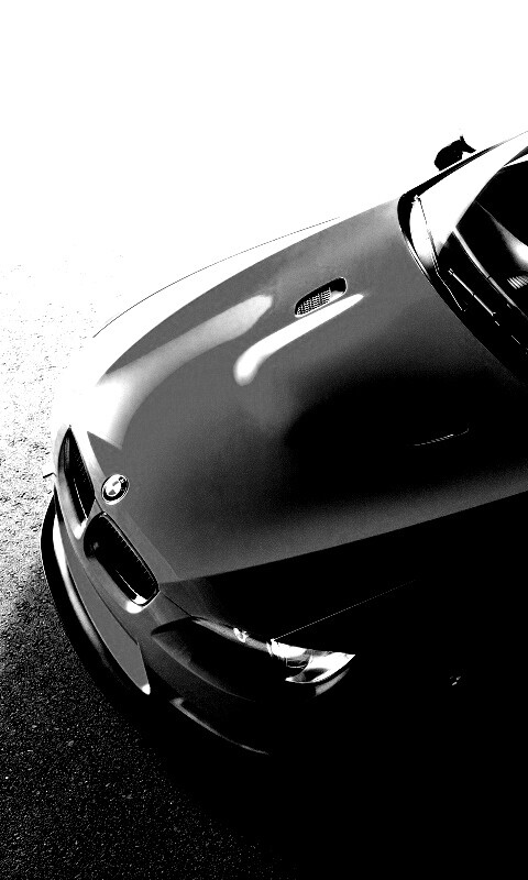 Оранжевый BMW обои