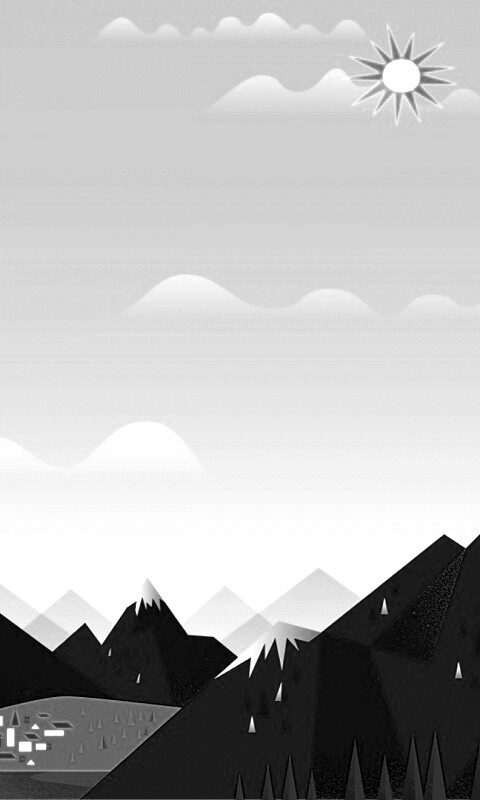 Векторный пейзаж обои