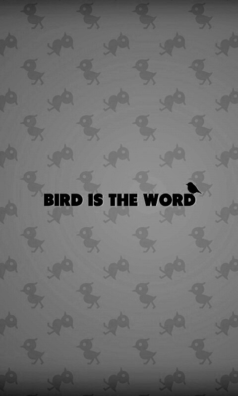 Bird is the word обои