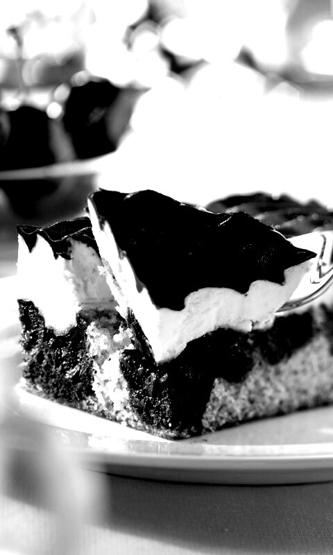 Вишневое пирожное обои