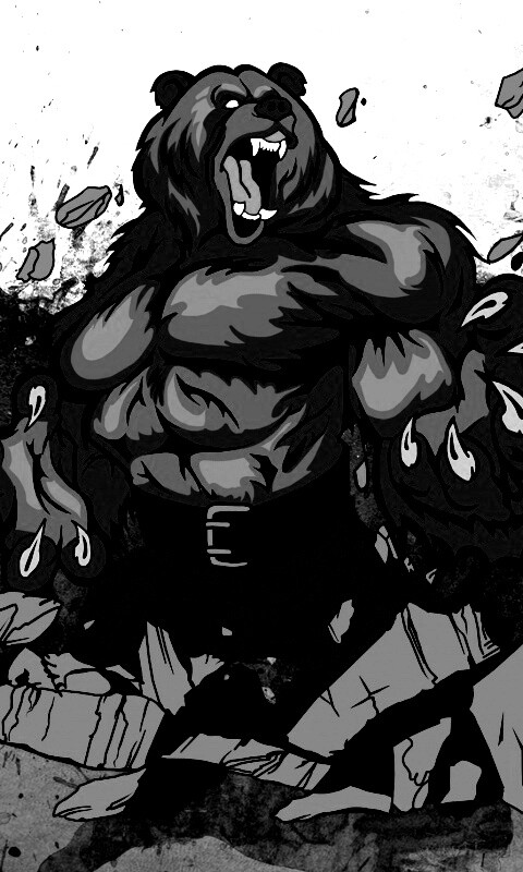 Русский патриотический медведь обои