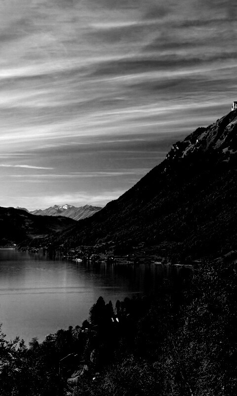 Горное озеро обои