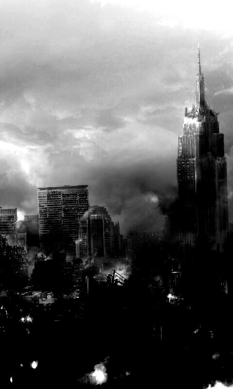 Город после ядерного взрыва обои