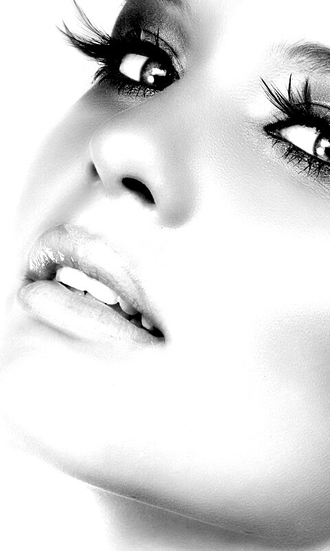 Красивое лицо обои