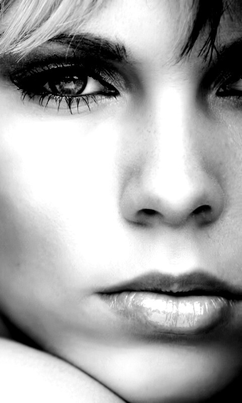 Черно-белое обои