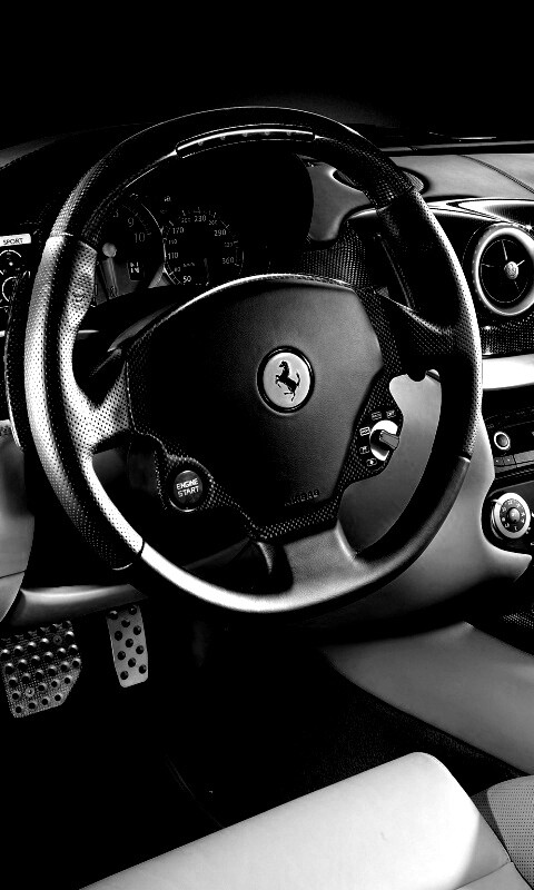 Салон феррари обои