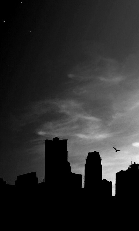 Ночной город обои