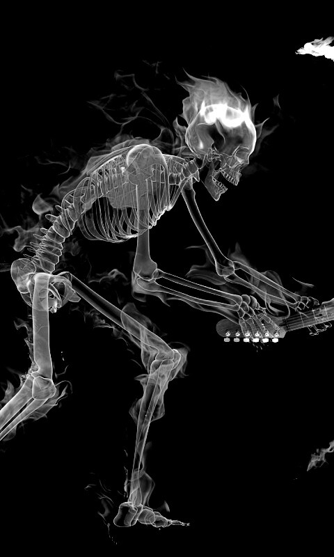 Музыка, пробирающая до костей обои