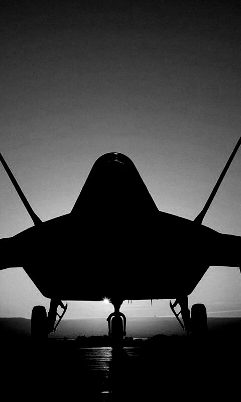 Истребитель F22 обои