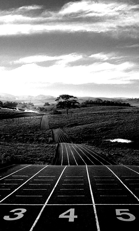 Бесконечная беговая дорожка обои