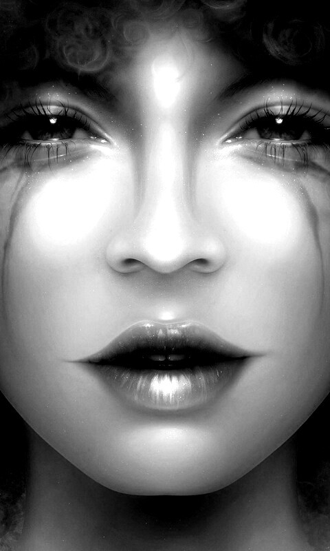 Карамельное личико обои